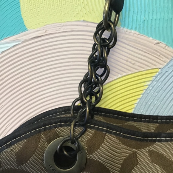 Original Coach leather shoulder bag - Picture 5 of 8